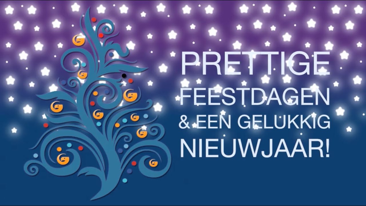 Hele fijne feestdagen!